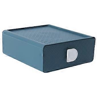Stackable Storage Box - Strong Load-bearing PP Document Sundries Organizer Boxes-ZZY