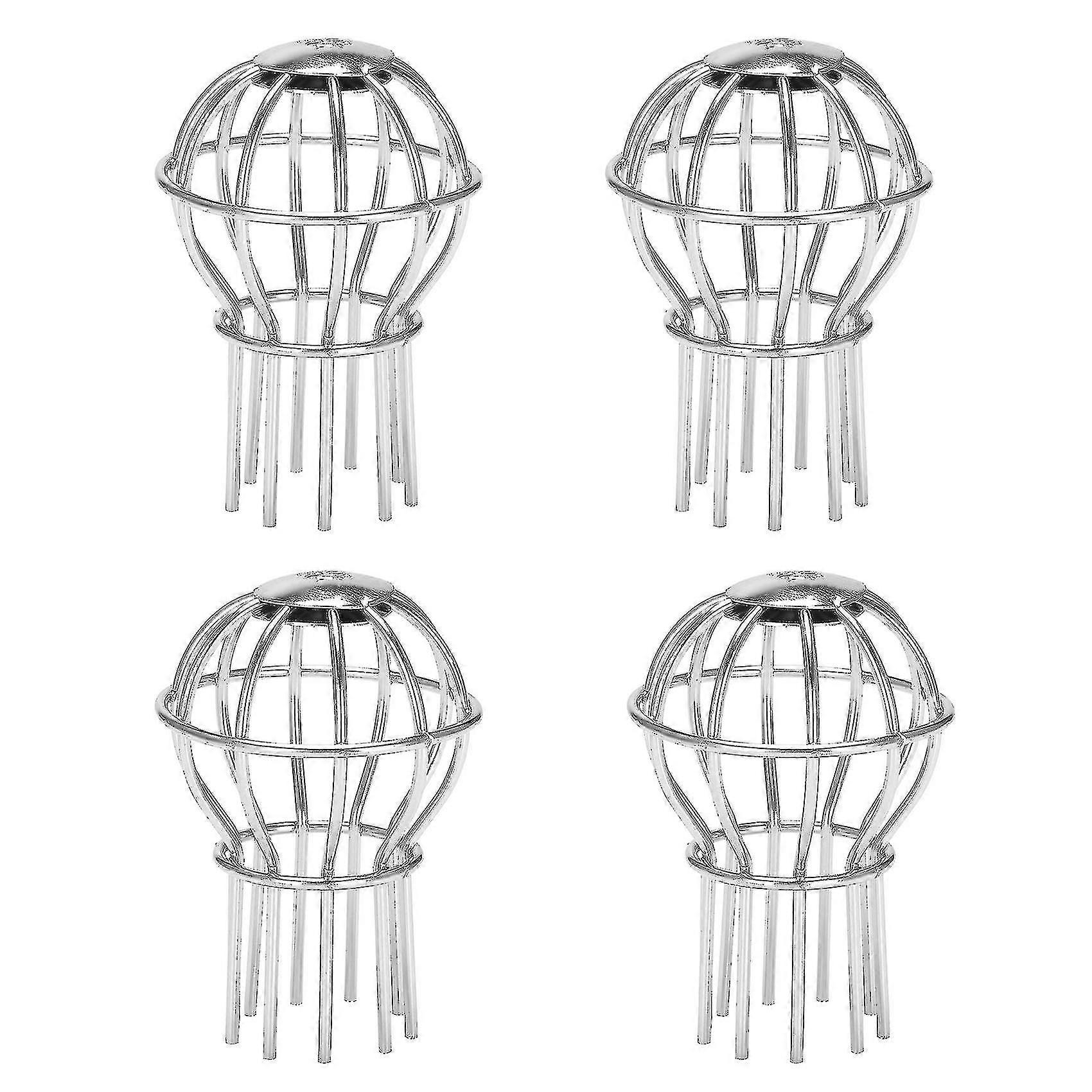 4 stk 2 tommer Gutter Downspout Leaf Filter rustfritt stål Gutter Screen Covers For Stopping Block