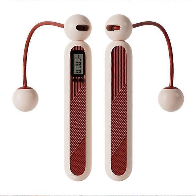 1 Pair Electronic Jump Skipping Rope Counter Sporting Cordless Counting Body Exercise Training Equipment Gym Blue