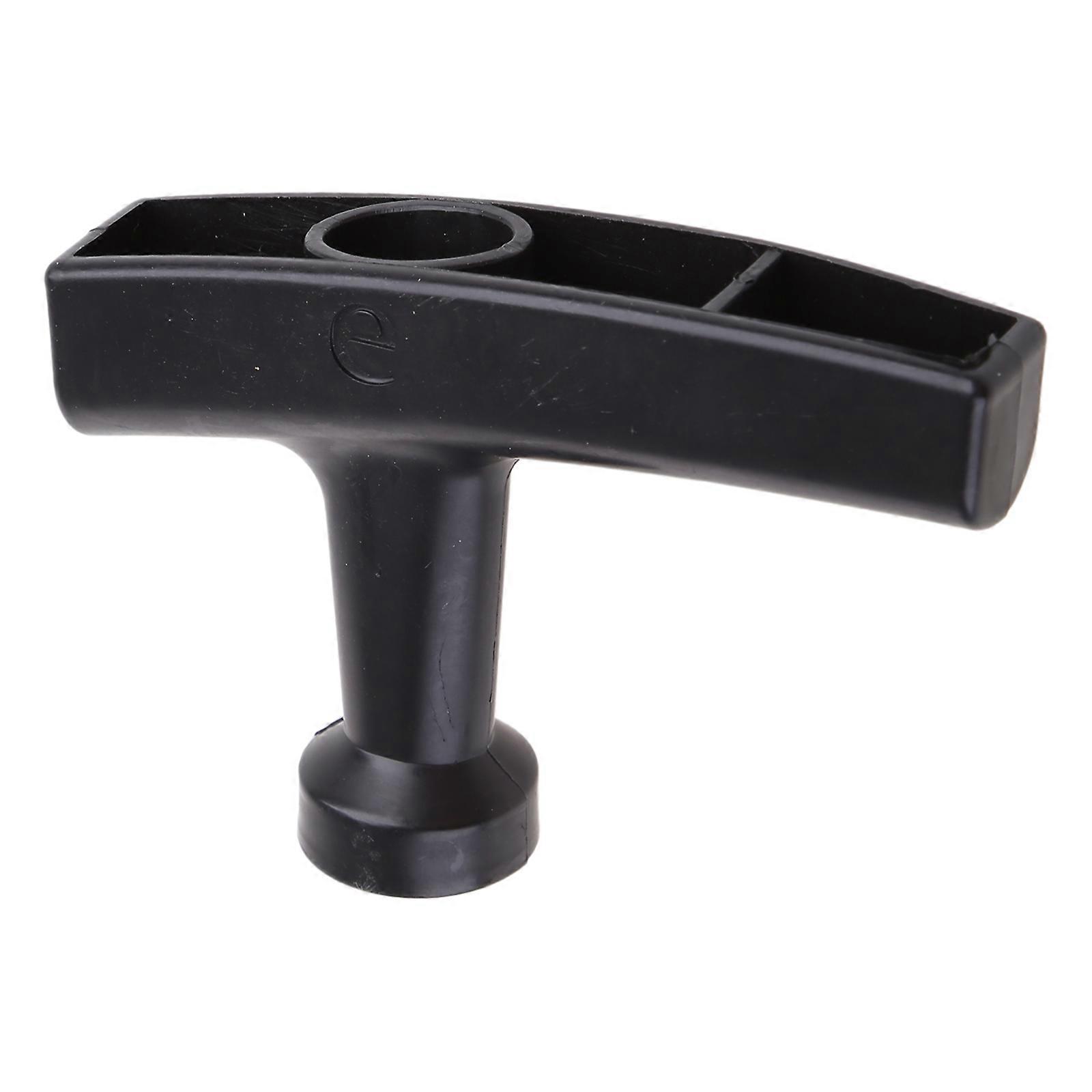 Black Handlebar Grip Heavy Duty Recoil Starter Handle Replacement Durable