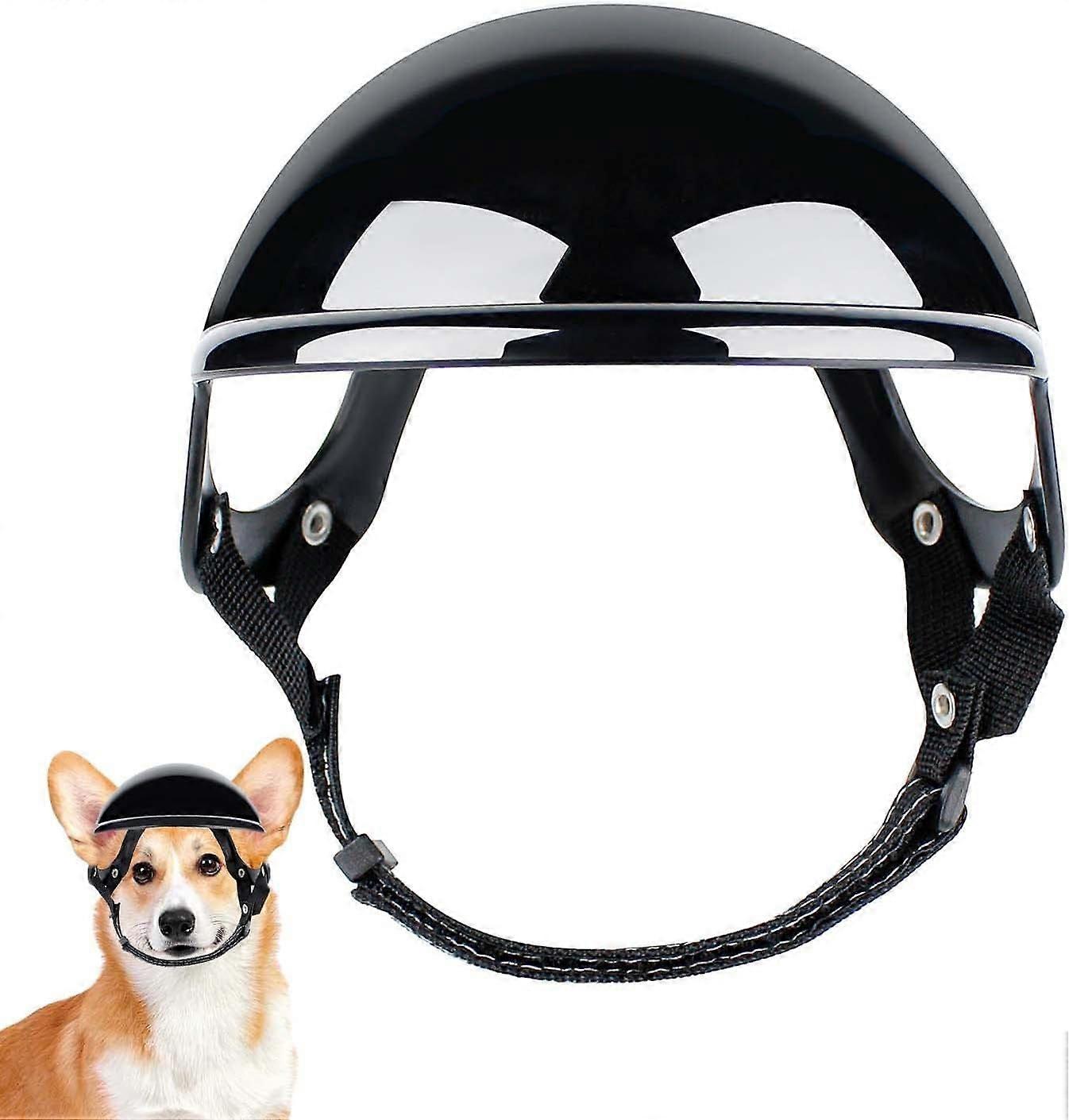 Pet Helmets - Dog Helmets For Motorcycle Riding - Puppy Mini Helmets Dog Cat Safety Motorcycle Bike Hat, Soft Padded Sun Rain Protection Pet Accessori