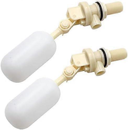 2 Pack Floating Valve for Automatic Filling of Dog, Cattle and Sheep Waterers Ball Valve Automatic Filling Shutoff 1/2" NPT