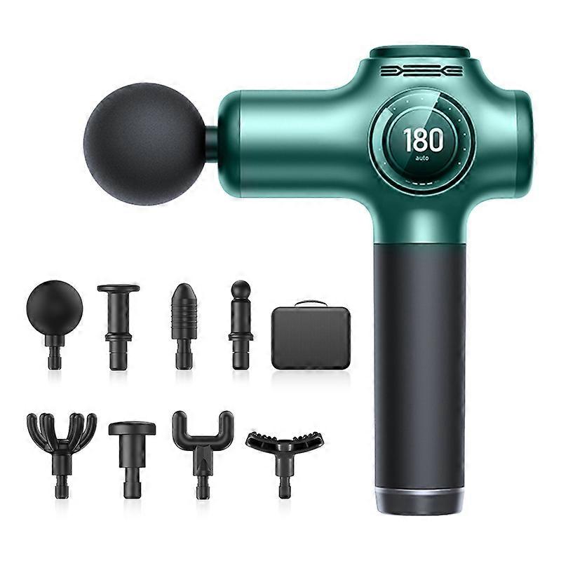 אקדח עיסוי כל הגוף כאב הקלה על פאשיה אקדח חכם הרפיה רקמות שריר תצוגת LCD אקדח טיפול כושר