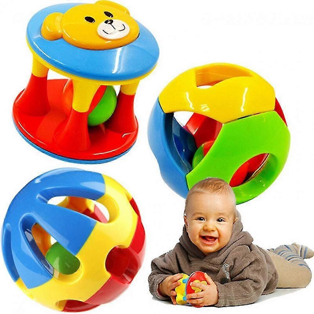 3 db 0-12 hónapos baba megragadó képessége Csörgő játék