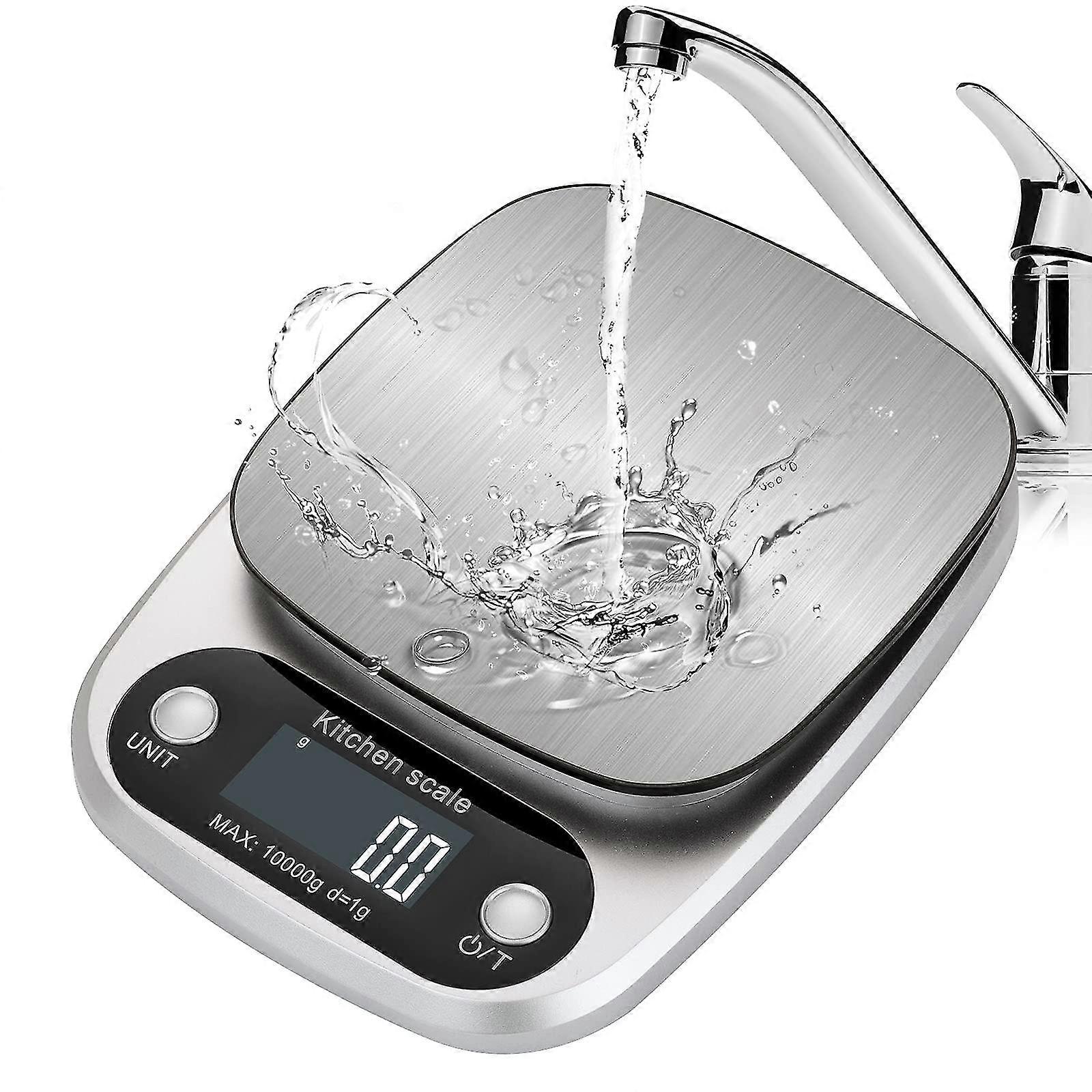 Digital Kitchen Scale Food Scale Grams And Oz For Cooking Coffee 5 Kg 0.1 G With Tare And Auto-off Function Waterproof And Portable