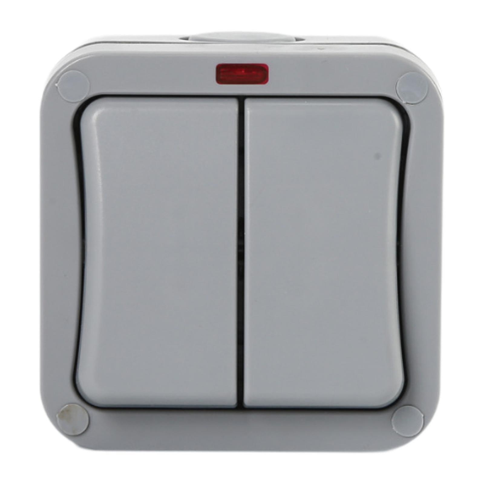 Outdoor Switch Premium IP66 Waterproof Switch for Wall Kitchen Outside