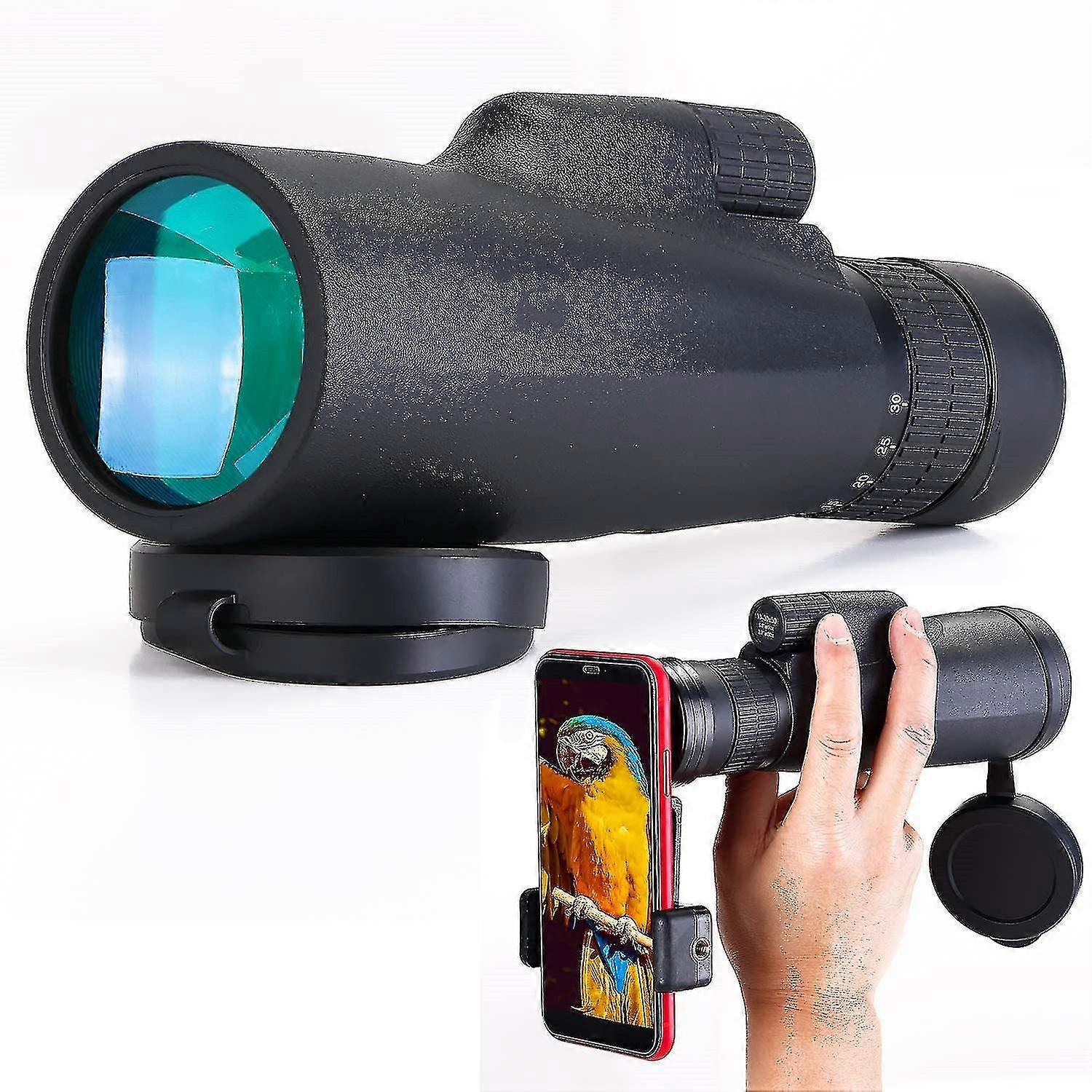 10-30x50 Monocular Telescope For Adults, Hd Monocular Scope