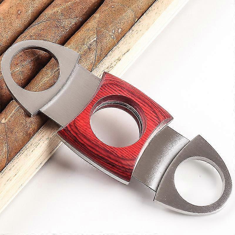 Rote Farbe Edelstahl Zigarrenschneider