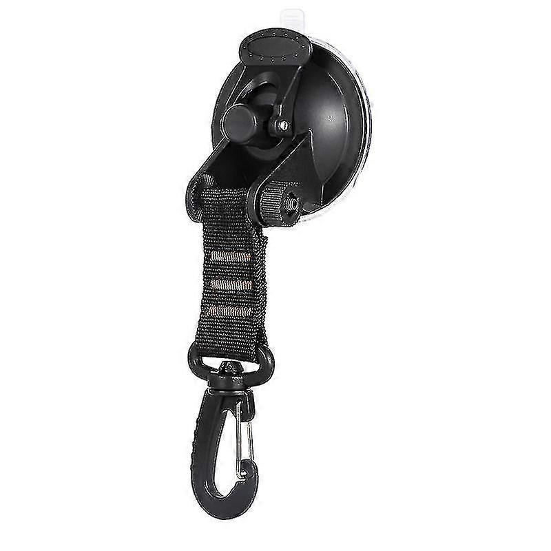 4pcs Heavy Duty Suction Cups Hooks Upgraded Car Camping