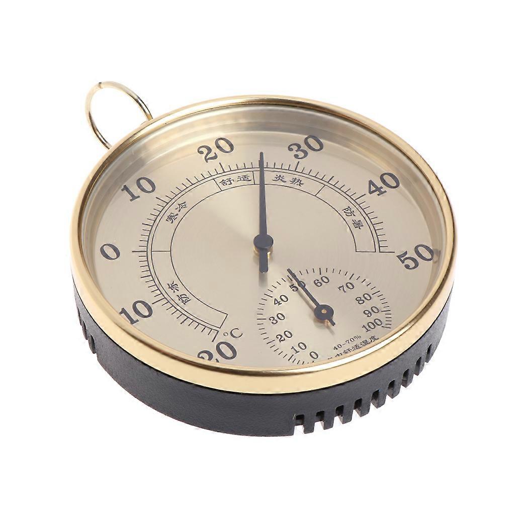  Pointer Type Temperature Humidity Meter Sensor Gauge Weather Station For Home