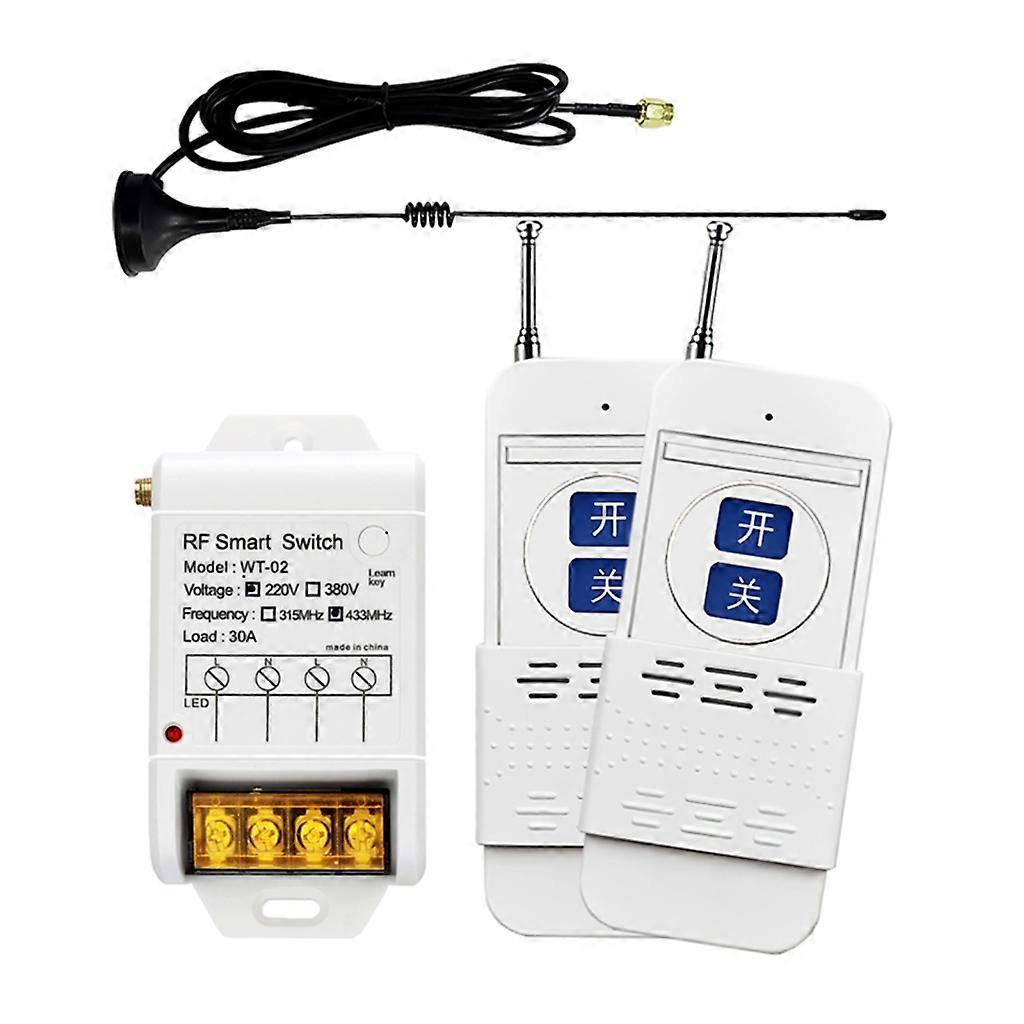  433/315Mhz Universal Wireless Light Controller Single Channel RF Smart Switches