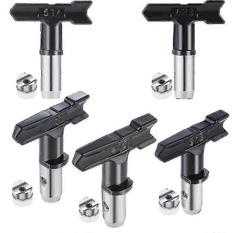 5 Pieces Sprayer Paint Tips Nozzles Airless Sprayer Tip