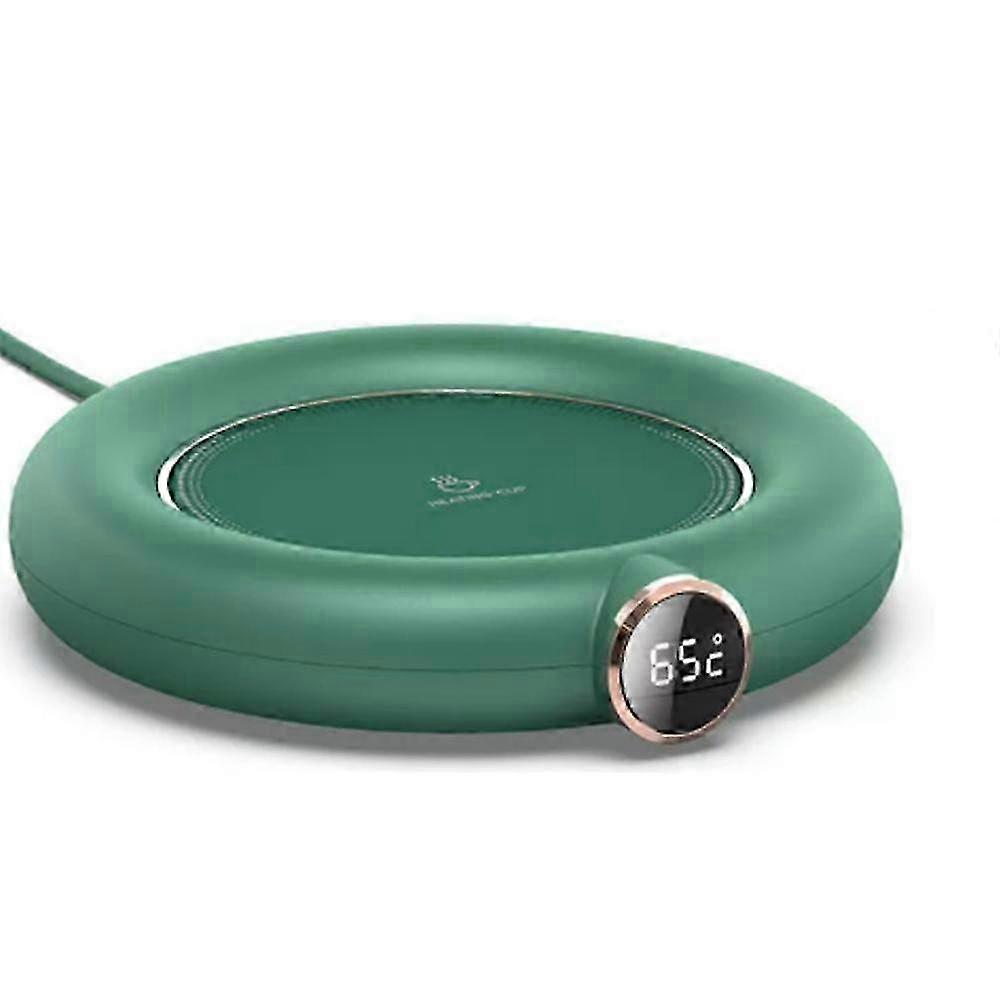 Coffee Cup Warmer for Desk Coffee Mug Warmer Smart Coaster with Auto Shut Off USB Warmer Coaster for Office,Home,Car Green