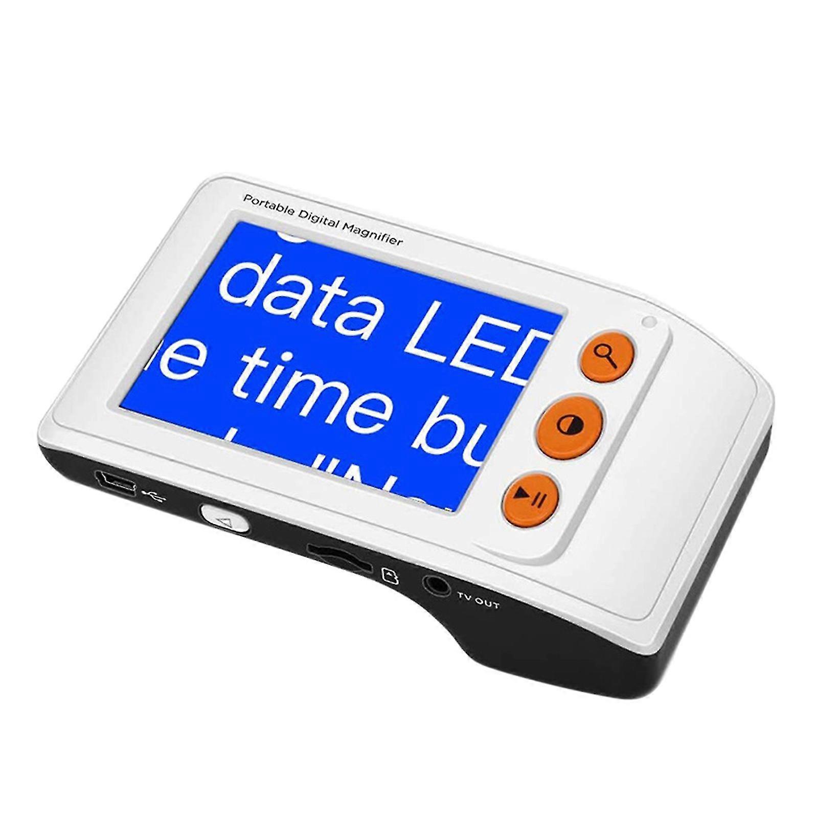 Electronic Video Magnifier Reading Aids With Foldable Handle 3.5'' Digital