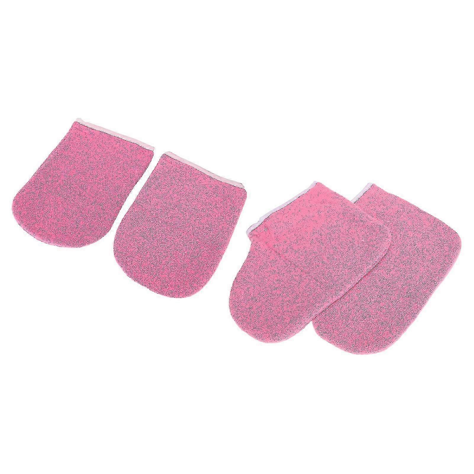 Wax Gloves Set For Heat Preservation And Moisturizing Spa Treatment Double Layer Thickening