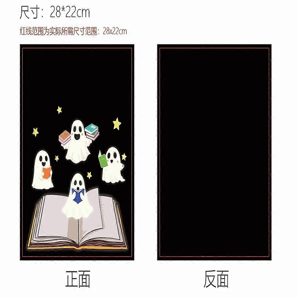 Cloth Book Cover Notebook Wraps Rectangle Ghost 280x220mm