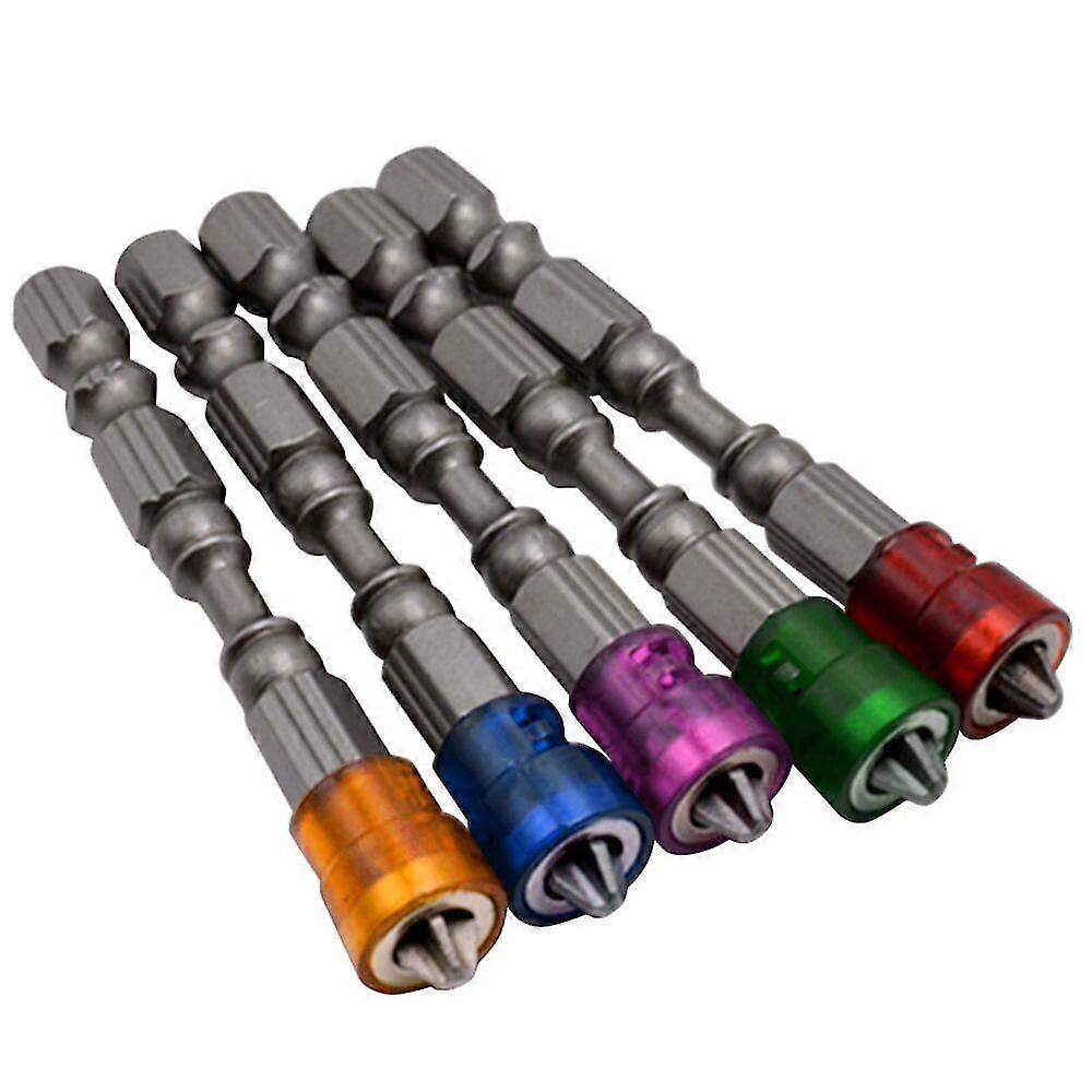 65mm Magnetic Plasterboard Drywall Screwdriver Bits Ph2 Screw Hex Shank Depth