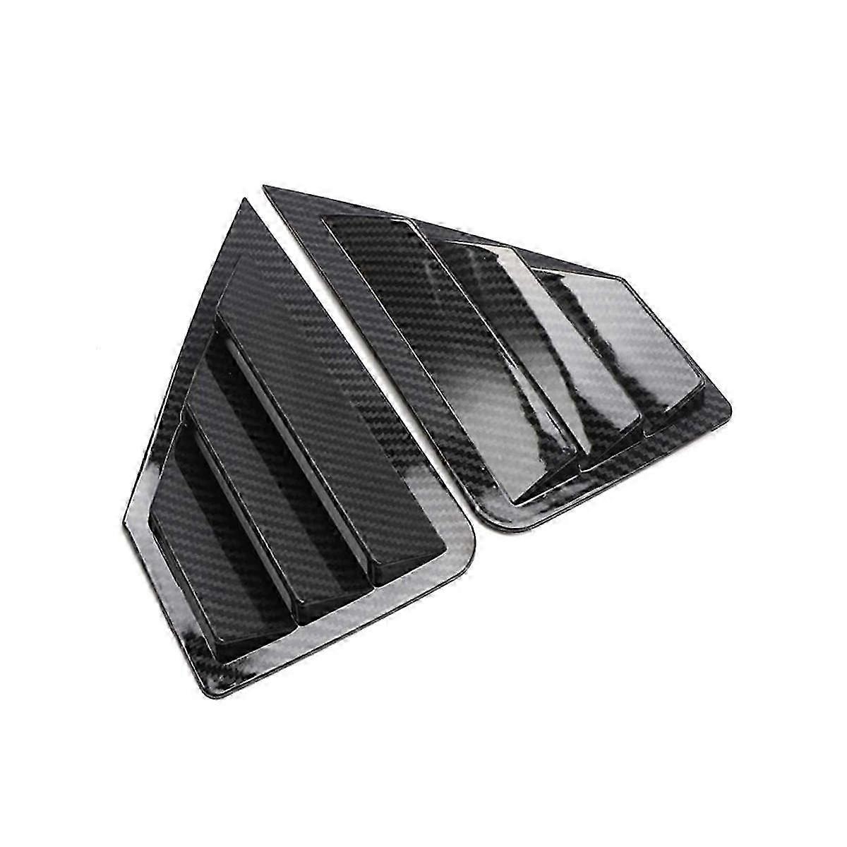 Rear Side Louvers Rear Seat Window Side Vent Triangular Louvers Automobile suitable for C- 2016-2020