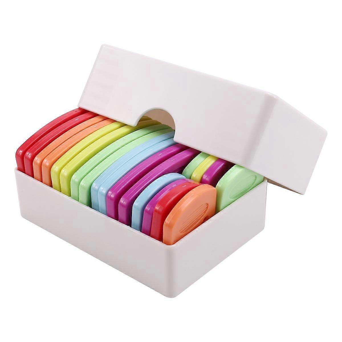 20Pcs DIY Knit Blockers Set Stainless Steel Knitting Blocking Mats and Pins with 2 Sizes for DIY Kn