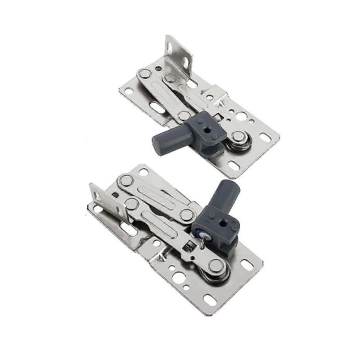 2er-Pack Tip-Out-Tablettscharniere für Spülen-Frontschublade, Spülbecken-Front-Tip-Out-Trays-Scharniere Falsche Frontschrank-Clips