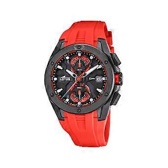 Lotus vortex Men's Analog Quartz Watch with Rubber Bracelet 18943/5