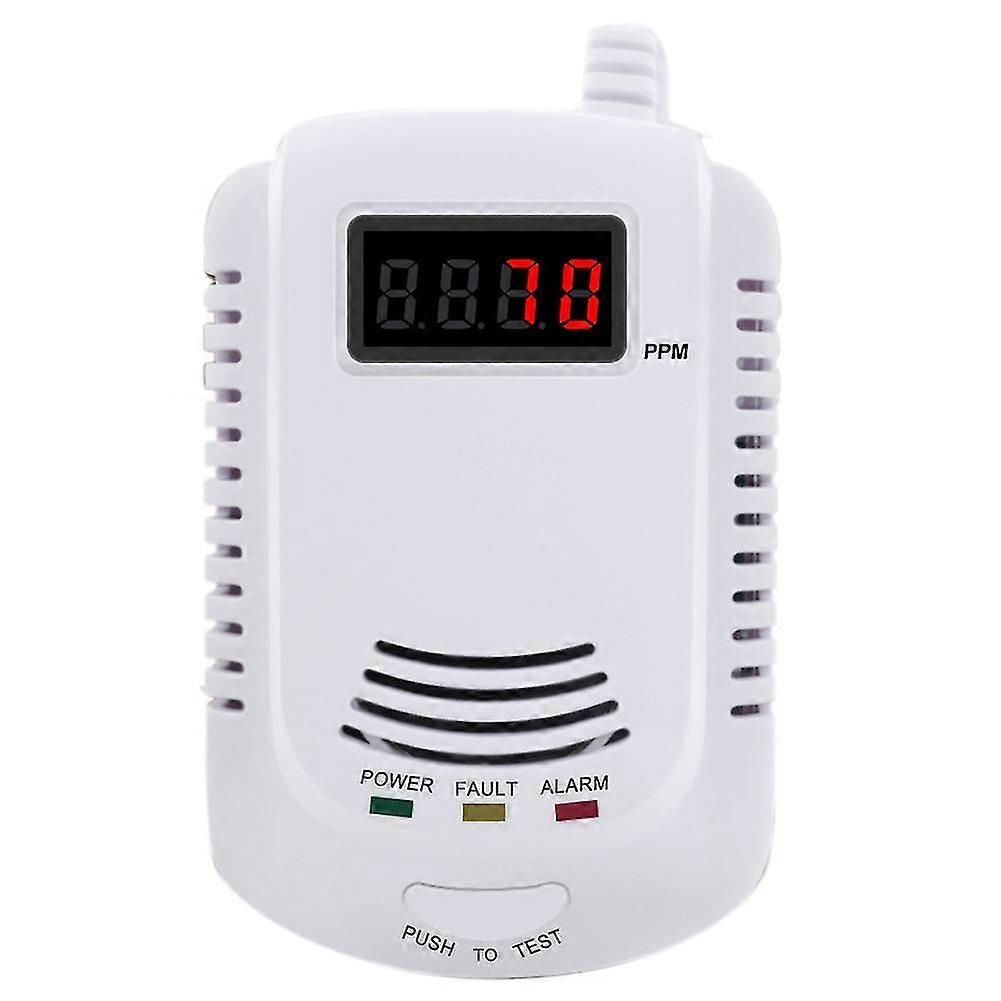 Home Standalone Combustible Gas Detector Lng Coal Natural Gas Leak Alarm Sensor Voice Warning Alarm