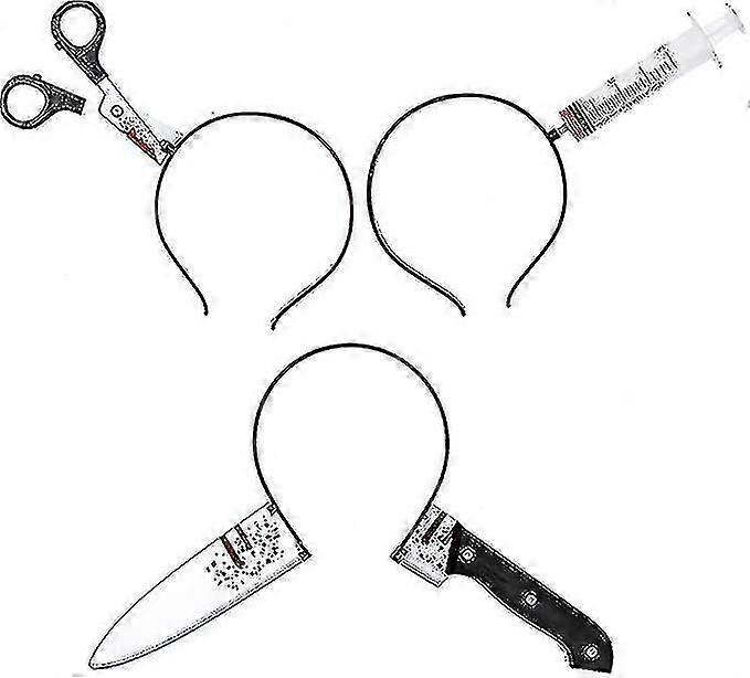 ハロウィン コストメ アクセサリーセット 3 Stck ホラー ハーレイフ シェール メッサー シリンジ イム コップフ スターンブンダー Fr エルワクセン ダーメン ムッチェン ヘレン キンダー ハロウィン パート