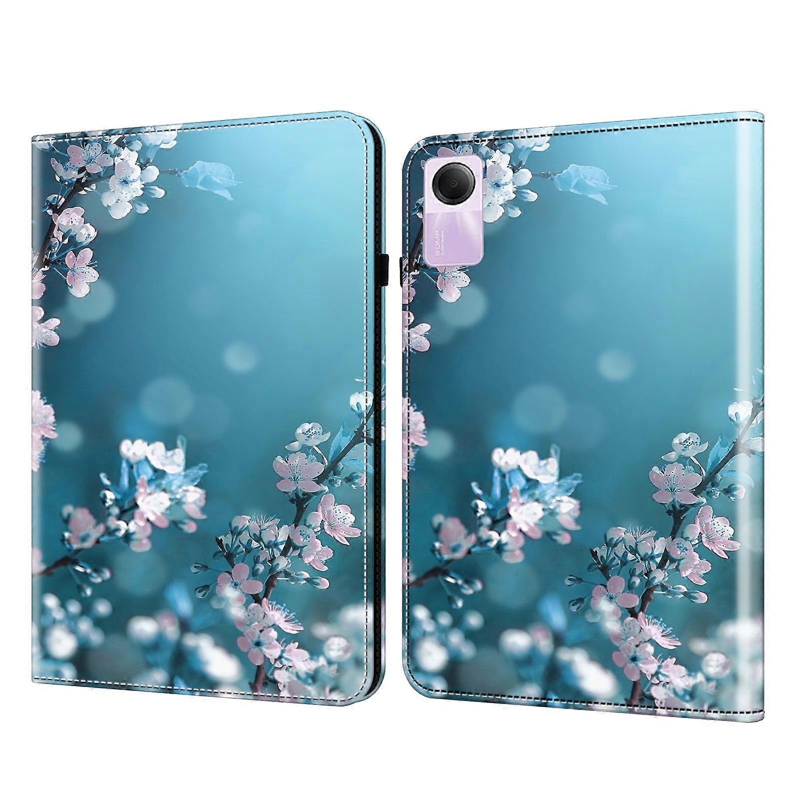 Crystal Texture Painted Leather Tablet Case For Xiaomi Redmi Pad SE
