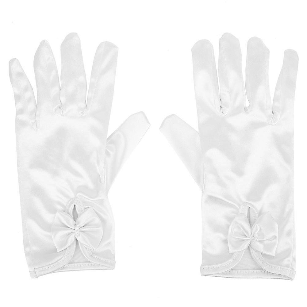 Silky Elegant Timeless Satin Gloves