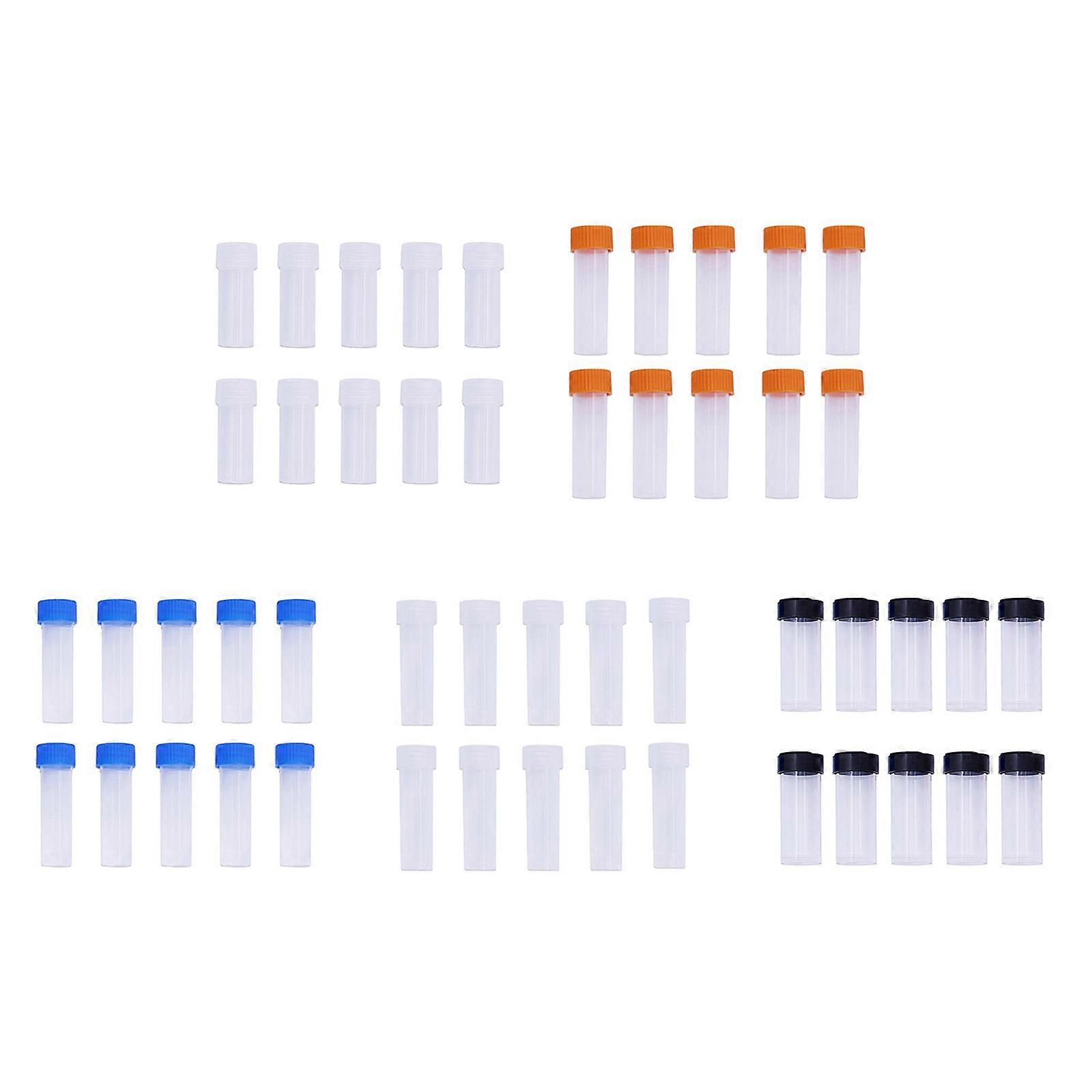 10pcs Nähnadel Rohr Stroage Halter Kunststoff Box Transparente Perlen Knöpfe Etuis Behälter Flasche Mehrzweckwerkzeug