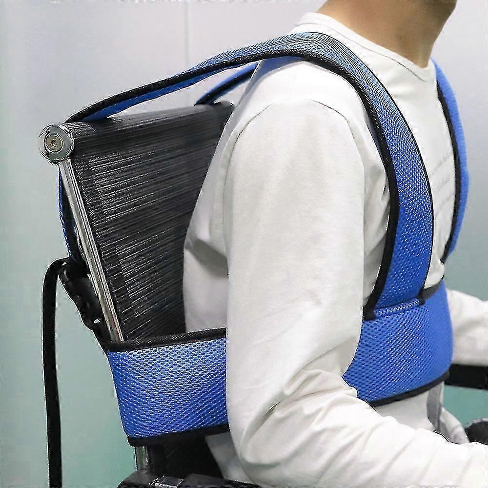 كرسي متحرك حزام مقعد دعم سترة قابل للتعديل حزام أمان المريض المسنين قيود الفرقة DJR NZW