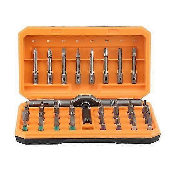 42-in-1-Magnetschraubendreher-Set mit Ratschengriff Ergonomisches Design Multi-Bit-Magnetisch mit hoher Härte
