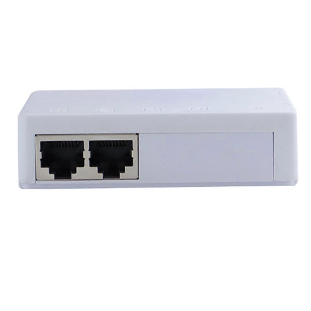 2 Port Poe Extender 10/100Mbps 1 to 2 PoE Repeater 12V 1A 250m Distance to Power for Standard PoE Switch/IP Camera