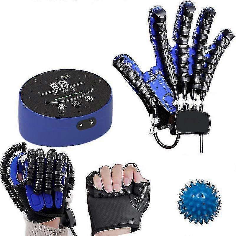 Portable Hand Rehab Gloves with Mirror Training for Self-Care Recovery