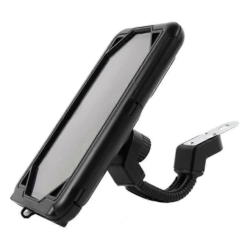 Suporte para celular à prova d'água para bicicleta de motocicleta, estilo: espelho retrovisor (7 polegadas)