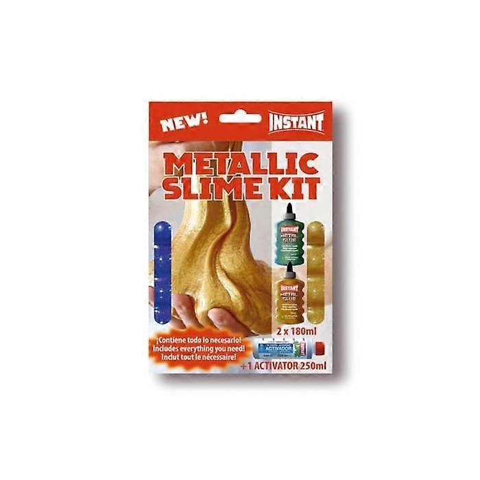 Mini Kit to Make Your Slime - Metallic Theme - INSTANT - Unisex - 6 years and up - Creative Activities
