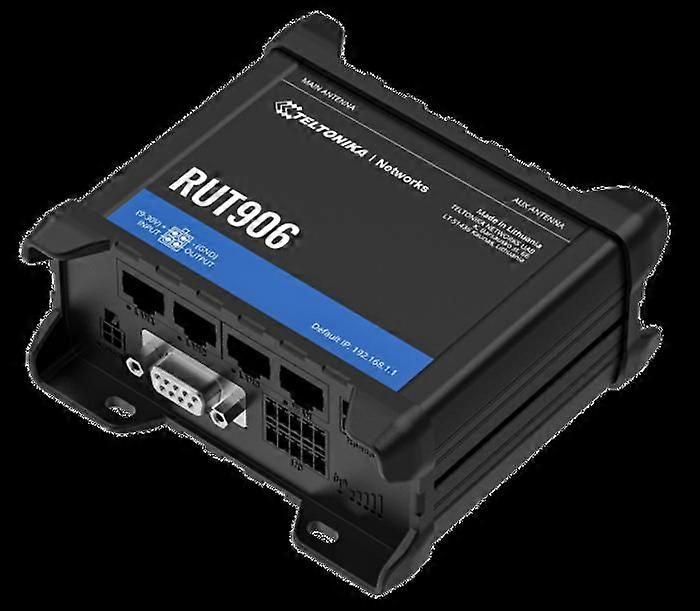 Router - Teltonika - RUT906 - Multicolor - 21.9 cm - 4-port switch - Static IP routing