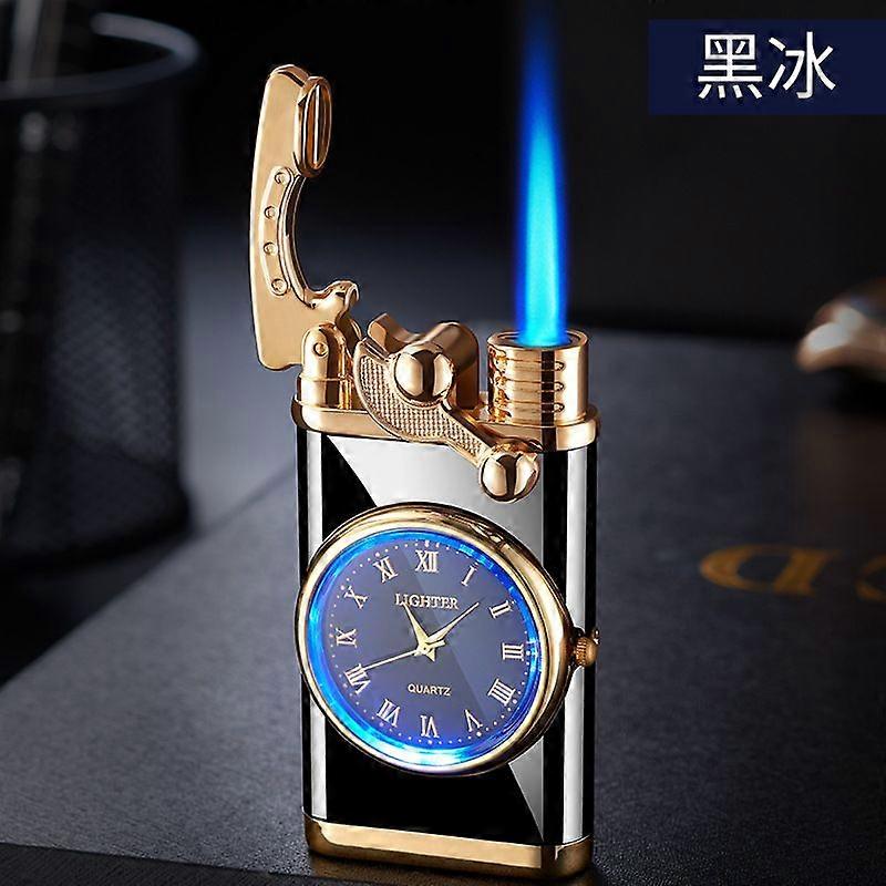 Hf606 Rocker Arm Watch With Light Electronic Press Inflatable Torch Lighter Cross-Border Men's Small Gift Delivery