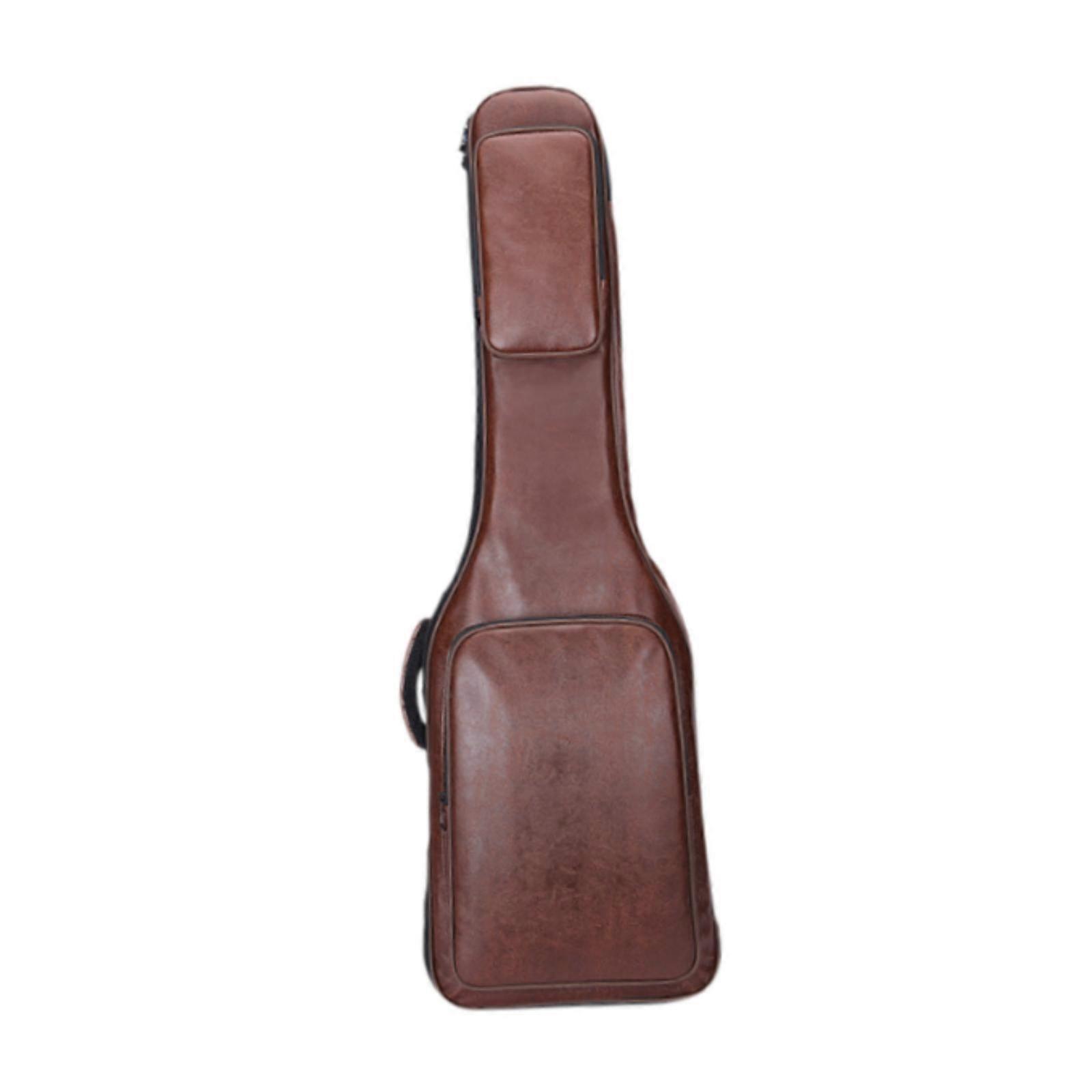 Guitar Gig Bag Protection with Adjustable Shoulder Straps with Front Pockets