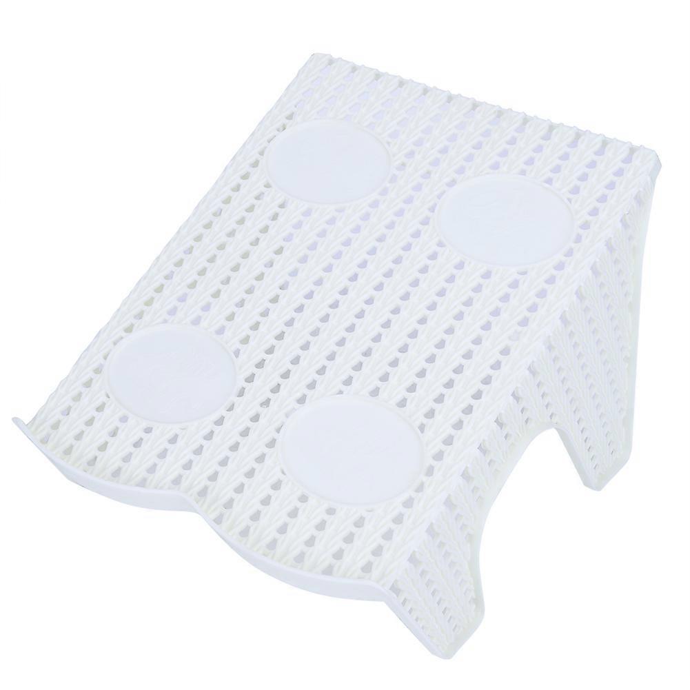 Plastic Double Layer Shoes Rack Organizer Space Saving Storage Holder (Yellow Double Row)