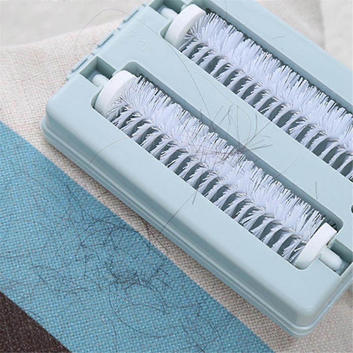 4PC Carpet Crumbs Table Brush Manual Crumb Cleaner Handheld Double Roller Sweepers for Home Bedroom