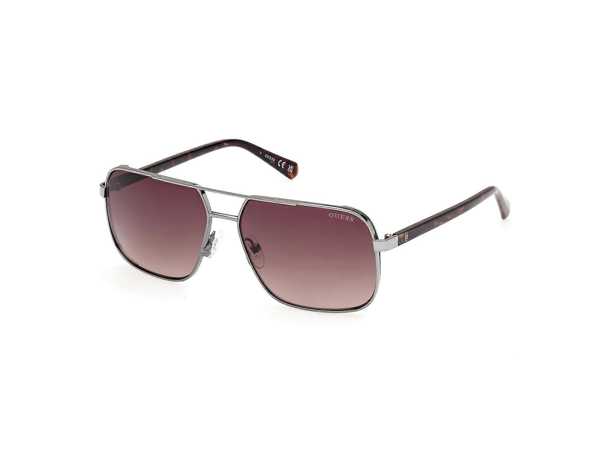 Sunglasses Guess GU00119 08F shiny gunmetal 58/14/140 MAN