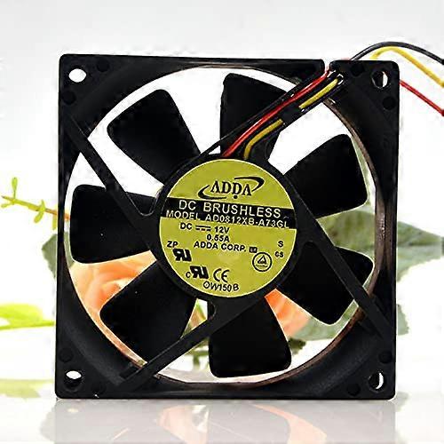 AD0812XB-A73GL 8025 12V 0.55A Gale 3-Wire Volume Chassis Fan