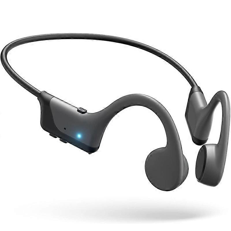 Bone transmission headphones, open ear bluetooth 5.3 MIC IP55 WATER prooft 8 hours game time