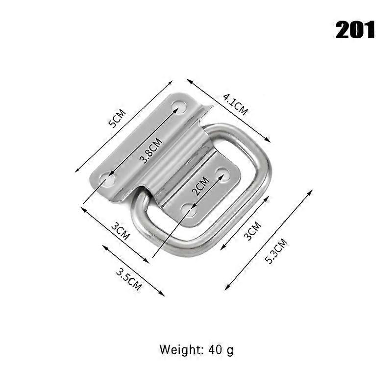 Cabinet Flight Case Solid Furniture Hardware Folding Handle For Tool Box Stainless Steel Drawer Wardrobe Easy Install