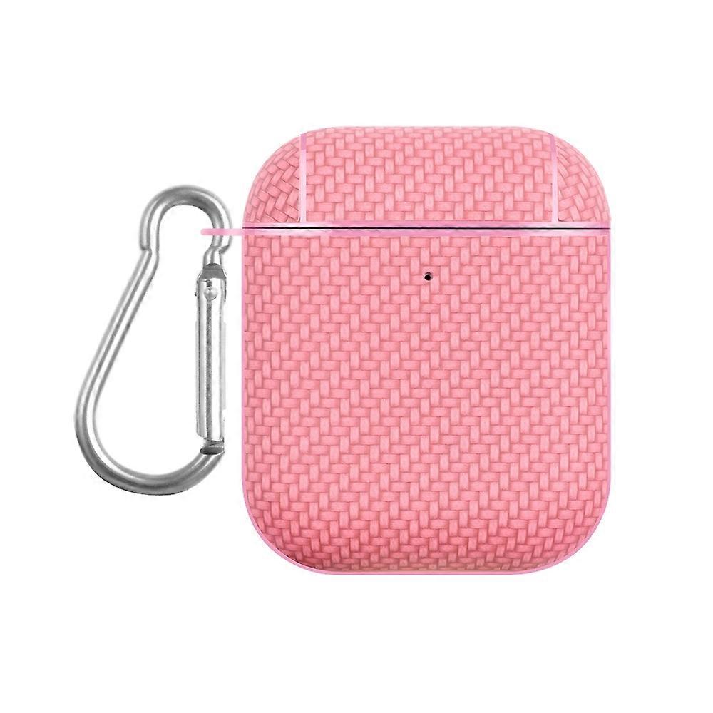 Woven Skin Texture PC TWS Earphone Protective Case