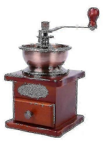Manual Coffee Grinder, Retro Coffee Bean Hand Grinder