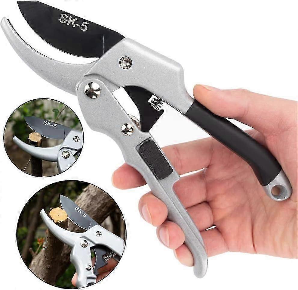 Secateurs, Professional Pruning Shears, Precision Secateurs, Flower Scissors Bypass Cutting Dry Wood and Green Eph