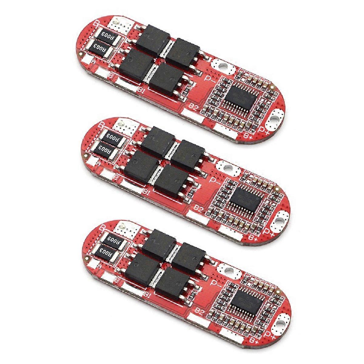 3Pcs 18650 Li-Ion Lithium Battery Protection Board 3S 25A 12.6V BMS Charging Module PCM Polymer Lipo Cell