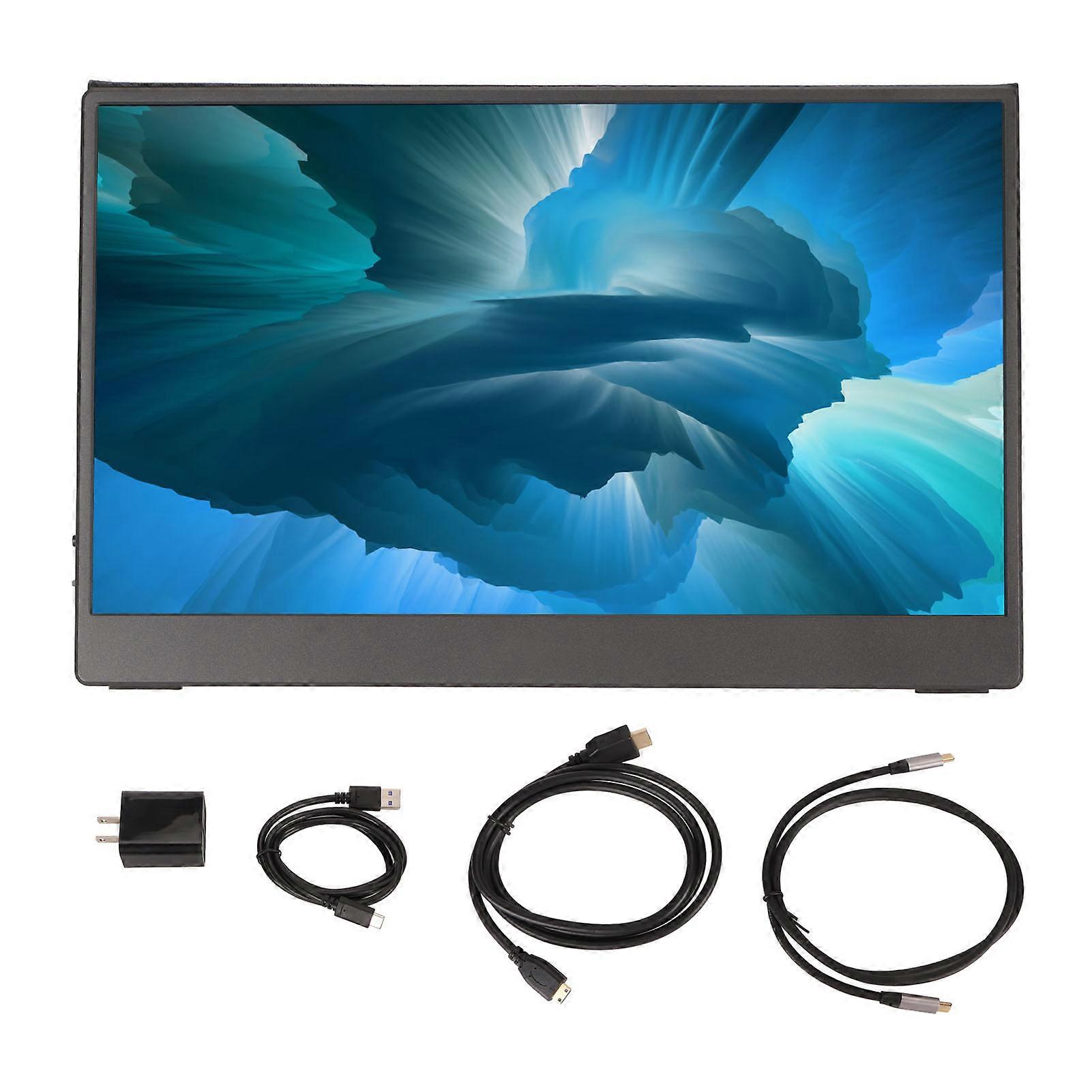 14inch FHD 1080P Laptop HDR IPS External Gaming Monitor with Mini HD Multimedia Interface USB C Port Speakers for Xbox